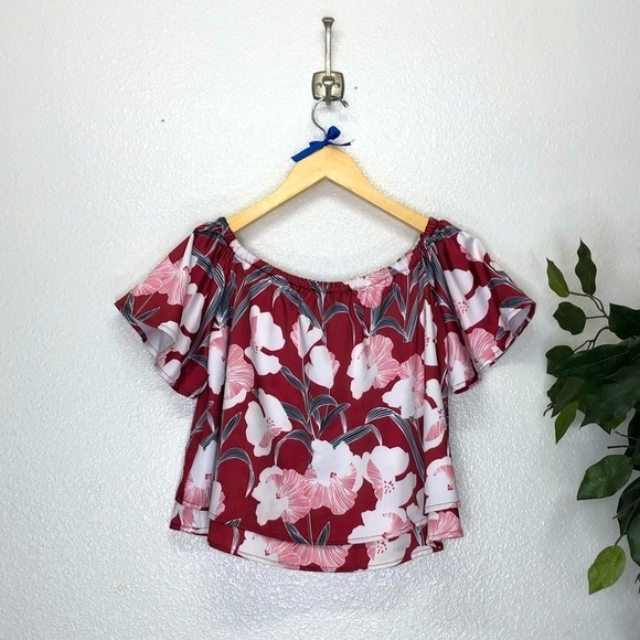 Haoduoyi Off The Shoulder Top - Picture 1 of 7